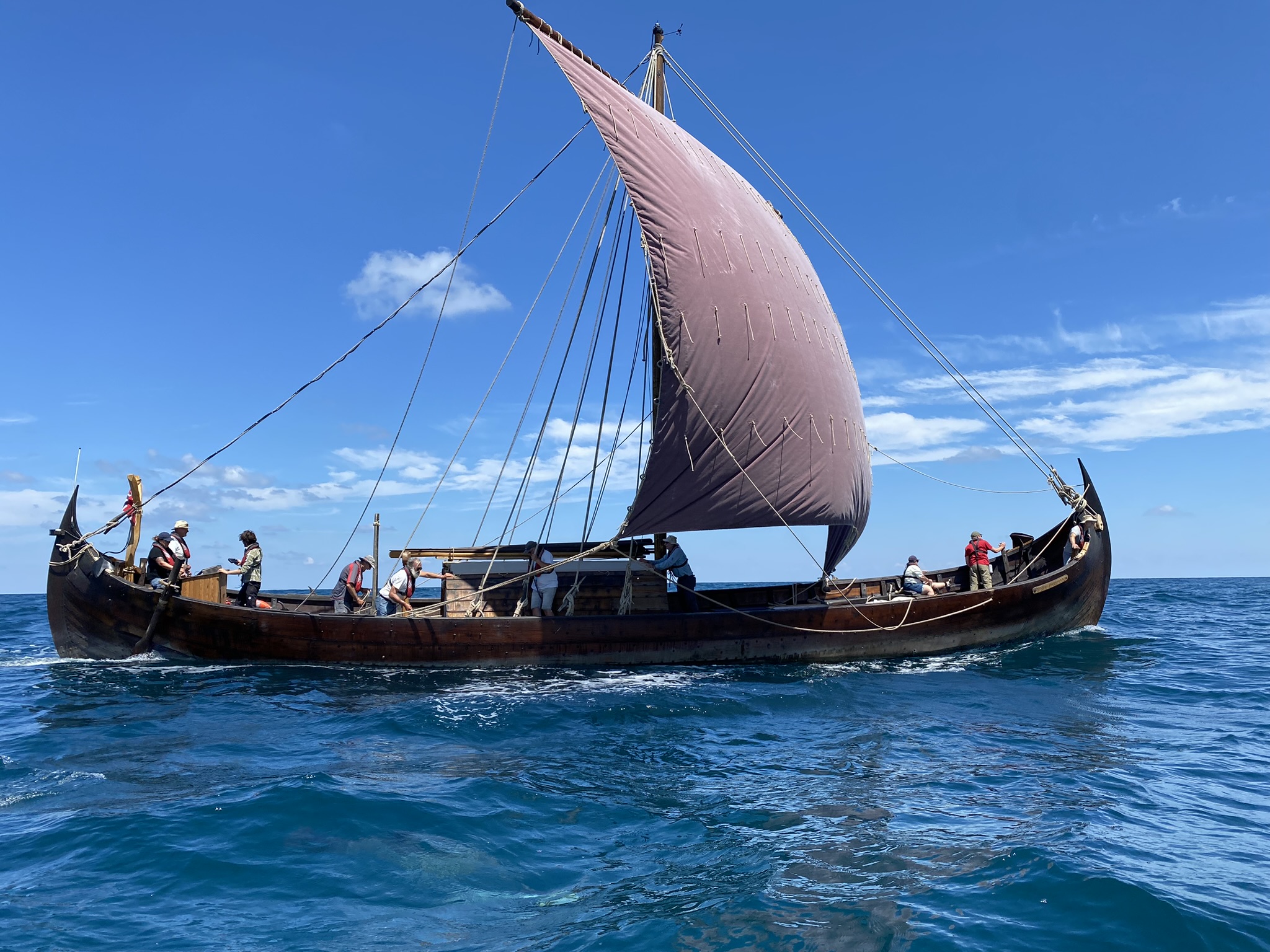 The fourth vikingship - an archeological reconstruction